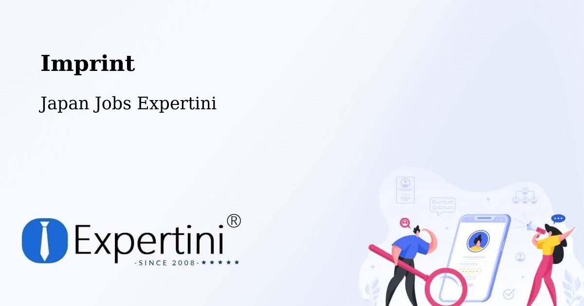 Imprint – Ōtsuki Shi - Japan Jobs Expertini